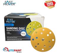 Premium Quality Gold Abrasive DA SANDING DISCS 150MM 6'' 15 HOLE PK100 P320