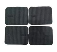 Premium quality Horse Bandage Liners ensure optimal breathability under polo Horse Leg wraps, the fabric pulls wetness away from your horse's legs to prevent perspiration buildup during work. (Black)