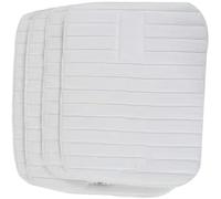 Premium quality Horse Bandage Liners ensure optimal breathability under polo Horse Leg wraps, the fabric pulls wetness away from your horse's legs to prevent perspiration buildup during work. (White)