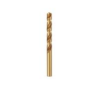 Premium Quality HSS M35 Cobalt 5% Metal Twist Jobber Drill Bit - Normal Shank/Reduced Shank 13mm - Drilling Stainless Steel & Hard Steel Metal Wood Aluminium Plastic (1, 6mm x 93mm)