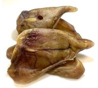 Premium Quality Large Pigs Ears (Pack of 10) Natural Dog Treats Chews