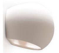 Premium Quality LED Ceramic Globe Wall Lamp - Classic Design, Paintable - 27 inc