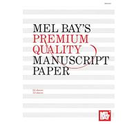 Premium Quality Manuscript Paper Twelve-Stave Quire (24)