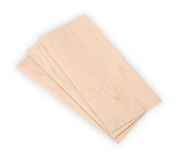 Premium Quality Maple Guitar Head Veneer Plate Set for Luthiers DIY Replacement - 3Pcs and Anti-Rot Guitar Parts