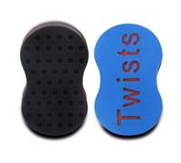 Premium Quality Men’s Double Wave Magic Hair Twist Sponge Brush - Dreadlocks & Curly Hair Styling Tool