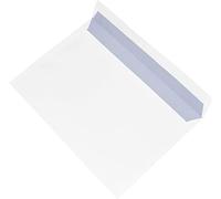 Premium Quality Office White Mailing Envelopes 80 GSM Peel & Seal Wallet Envelopes Peal & Seal Envelopes for Posting mailing Home Office and Ecommerce Etc (90, C5 / A5)