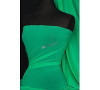 Premium Quality Power Mesh Fabric | 4 Way Stretch Sheer Dance Dress Lining Material | Matching Shades in Lycra | Multiple Colours in Stock | Sold by The Metre | by Tia Knight (Jade)