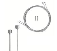 Premium Quality Professional Replacement 2-Meter Long Stainless Steel Bicycle Brake Cable Easy Install for MTB, Road & Hybrid Bikes Universal Compatibility & Smooth Braking Control-Rust Resistant