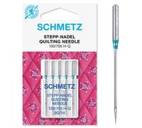 Premium Quality Schmetz Quilting Sewing Machine Needles 5 Pack 130/705 H-Q (90/14)