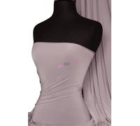 Premium Quality Silk Touch Jersey Stretchy Dressmaking Fabric Sold By The Metre 50+ Colours in Stock Same Day Dispatch By Tia Knight (Light Heather)