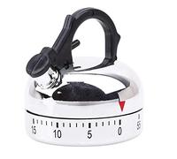 Premium Quality Simple Kettle Styling Clockwork Timer Cooking Time Kitchen Alarm Clock Clever fashion
