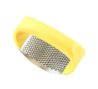 Premium Quality Stainless Steel Garlic Press Smasher - with Silicon Peeler Garlic Crusher Rocker Friendly to use - Ginger Crusher - Stainless Steel Chopper