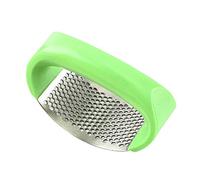 Premium Quality Stainless Steel Garlic Press Smasher - with Silicon Peeler Garlic Crusher Rocker Friendly to use - Ginger Crusher - Stainless Steel Chopper