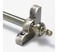 Premium Quality Stair Rods 1/2" x 28.5" Antique Brass Flat bar Urn Finial