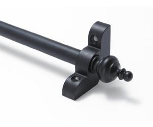 Premium Quality Stair Rods 1/2" x 28.5" Wrought Iron Flat bar Urn Finial