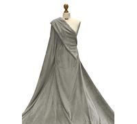 Premium Quality | Super Soft Cuddle Fleece Fabric | Brushed Double Sided Fleece | Loungewear Making Material | Fabriques (Silver, 8"X8" Sample)