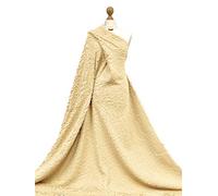 Premium Quality | Teddy Borg Fabric | Ultra Soft Teddy Fleece | Soft Fur Loungewear Material | Fabriques (Beige, Half Meter)