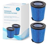 Premium Quality VF5000 Wet/Dry Cartridge HEPA Filter Replacement - Exact fit for Ridgid Shop Vacs 5-20 Gallon WD0671, WD0970, WD06700, WD0671EX0, WD1270 Vacuums by BlueStars - Pack of 2