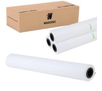 Premium Quality Wide Format Paper 914mm x 50m, 36 in x 150 ft Plotter Paper, Idea for CAD Drawings, Engineering Plans, GIS Maps & Architectural Designs (4 Rolls, 2" Core)