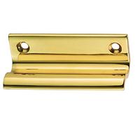 Premium Quality Wide Sash Window Lift + Matching Screws (Polished Brass)