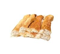 Premium Rabbit Skin Rolls with Fur 200g Approximately 6 Rolls - All-Natural low fat Dog Treats Air Dried for Healthy and Happy Pups