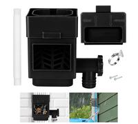 Premium Rainwater Diverter Kit, Downspout Diverter with Adjustable Valve & Self-Cleaning Filter - Fits 2x3 & 3x4 Inch Downspouts, Efficient Rain Barrel Diverter System for Sustainable Water Collection