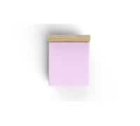 Premium Ranforce Single Fitted Sheet, 100% Cotton, Lilac, 100 x 200 + 30 cm, Soft & Breathable, Perfect for Cosy Bedrooms and Stylish Decor