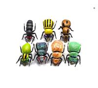 Premium Realistic Flies Terrestrials Selection Cricket Grasshopper Beetle Bumble Wasp Ladybug Fly Fishing Dry Wet Set for Trout Salmon (Ladybug II Set of 24 Flies)