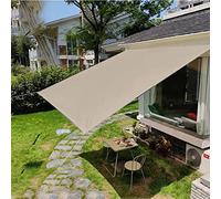 Premium Rectangle Shade Sail Waterproof Sunshade Canopy for Outdoor Durable Weatherproof Tarp UV Protection with Free Ropes for Easy Installation