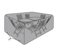 Premium Rectangular Garden Furniture Cover - Black