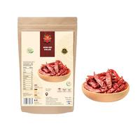 Premium Red Chilies Whole Dried 200G | Authentic Whole Chilis for Cooking | Spice & Flavor | Natural | Sun-Dried | Reusable Packaging | Zip Sealed