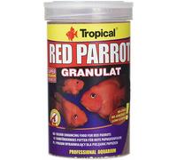 Premium RED CICHLID FISH FOOD, RED PARROT OMEGA-3, OMEGA-6 COLOUR ENHANCING FOOD
