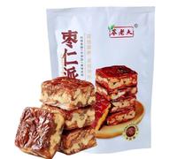 Premium Red Date & Walnut Bar, No Added Sugar, Vacuum Individual Packaging, Healthy Snack for Breakfast, Office & Travel, 158g