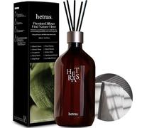 Premium Reed Diffuser 16.9 fl.oz | Hotewl Wood Scent | Fragrance Oil Diffuser & Sticks for Home & Office & Bathroom Decor - Gifts for Loved One (16.9 Oz/1 Pack, White Shirt)