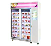 Premium Refrigerated Flower Vending Machine Business Solution Temperature-Controlled Display for Maximum Freshness & Sales