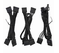 Premium Replacement Cable Kit for Cooler Master V SFX Gold PSUs 500mm 2 x SATA & 1x 4-Pin Peripheral