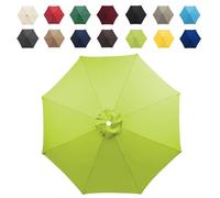 Premium Replacement Canopy for 2M/2.7M/3M Patio Umbrellas Outdoor Umbrella Cover with 6/8 Ribs HighQuality Fabric Ideal for Garden and Patio Use