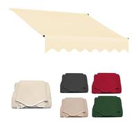 Premium Replacement Canopy for Patio Sun e Waterproof Outdoor ning Fabric UVResistant Cover for Balconies Doors &Sune Fabric.