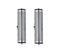 Premium Replacement Foil and Cutter Set Compatible for Andis TS1 TS2 | 17155 17160 17280 17285, Barber Electric Shaver Accessories, Foil Shaver(2Pcs Silver Foil)