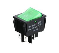 Premium Replacement Power Switch Button for Numatic 'Henry', Hetty, James, George, and Other Hoover Rocker Style Vacuum Cleaners - Turn On/Off Button Accessory,Spare Part (green)