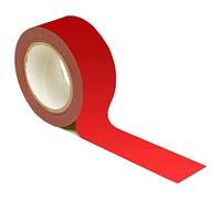 Premium Resistant Red Safety Marking Tape, 1 Tape 50mm Wide x 33m Long - Hazard Caution Tape & Warning, Social Distancing, Warehouse & Gym Floor