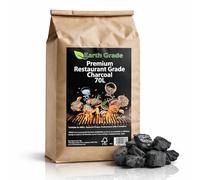 Premium Restaurant Grade Charcoal 70L - Long-Lasting Lumpwood | Fast-Lighting, Low Ash, High Heat Output | BBQ, Grill, Smoker & Kamado Compatible | 100% Natural Hardwood | Professional Chef Quality