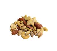 Premium Roasted Salted Mixed Nuts 500g Bag | Cashews, Almonds, Pistachios & Hazelnuts | No Peanuts or Fillers | Gourmet Savoury Snack Mix for Parties