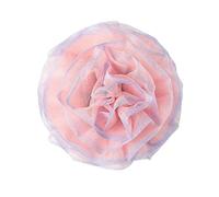 Premium Rose Design Bath Ball Thick Fiber Fibers for Gently Cleansing Suitable for Skin Type Body Scrubber Ball Cleasing Colorful Bath Arrangement