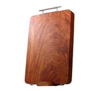 Premium Rosewood Cutting Board Large 50 * 35 * 3cm Solid Wood Kitchen Cutting Board Heavy Duty Edge Grain Chopping Board Durable Hardwood Cutting Board for Home Chef Handcrafted Wooden Cutti