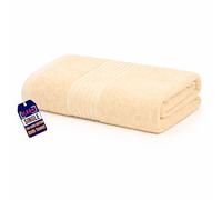 Premium Royal Egyptian Cotton Bath Towel (70x130 cm) - 700 GSM Soft & Super Absorbent Bathroom Towels - Hypoallergenic & Quick Dry Hotel Quality Shower Towel For Homes, Hotels, Spa & Daily Use (Cream)