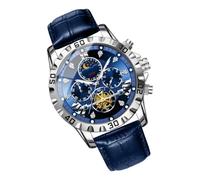 Premium Ruggedized Lunar-Tracking Sport Timepiece - Precision Analog Wrist Clock, Features High- Shock-Resistant Mechanical Architecture for Durability | 5ATM Hermetically-Sealed Housin