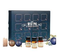 Premium Rum - 12 Day Advent Calendar | 12 x 3cl | 12 Wax Sealed Rum Drams From Some Of The World's Finest Producers