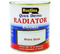 Premium Rustins RADS250 250ml Quick Dry Radiator Paint Satin Rustin High Qualit