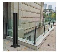 Premium Safety Glass Railing Support with Enhanced Structural Integrity for High-Traffic Areas